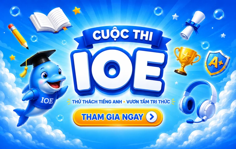 IOE - Olympic Tiếng Anh